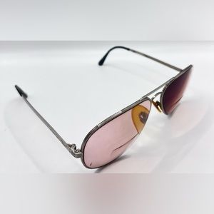 Vintage Cottet Pilot Silver Pilot Sunglasses Frames Only
